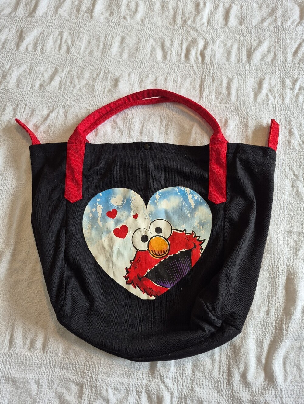 Elmo bag snap & hook n loop tote bag Never Used I have tons of Elmo to post